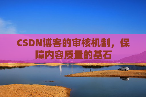 CSDN博客的审核机制，保障内容质量的基石